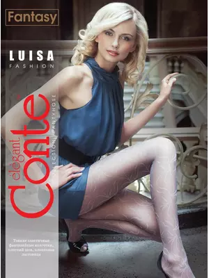 Фантазийные колготки conte luisa, , 2, CONTE ELEGANT, - 1