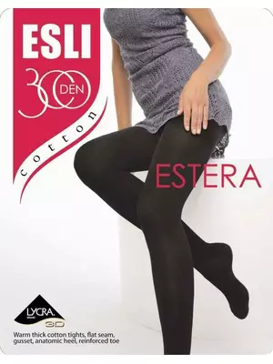 Колготки женские esli estera 300 den, , 2, ESLI, - 1