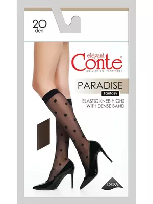 Гольфы женские paradise, , 36-39 (23-25), CONTE ELEGANT, - 1