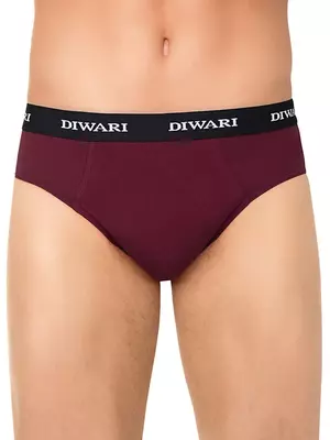 Трусы мужские diwari basic slip 148 (в коробке) bordo, , 86,90/M, DIWARI, - 1