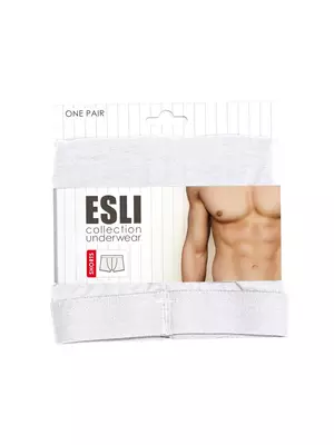 Трусы мужские esli eum007 white, , 78,82/S, ESLI, - 1