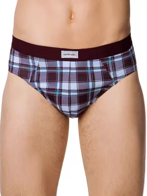Трусы мужские diwari shape slip msl 815 (в коробке) bordo-turquoise, , 86,90/M, DIWARI, - 1
