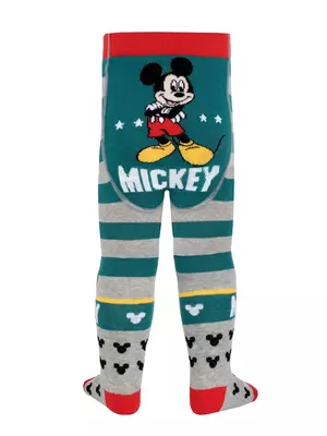 Колготки детские conte-kids disney 456 темно-бирюзовый-серый, , 62-74 (12), CONTE-KIDS, - 1