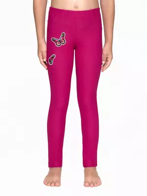 Леггинсы для девочек butterfly fuchsia, , 122,128-64, CONTE-KIDS, - 1