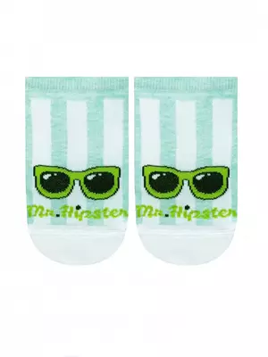 Носки детские active (ультракороткие) 329 бледно-бирюзовый, , 14, CONTE-KIDS, - 1