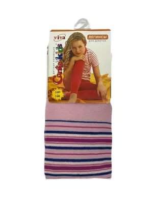 Леггинсы для девочек conte-kids viva 008 светло-розовый, , 140-146 (22), CONTE-KIDS, - 1