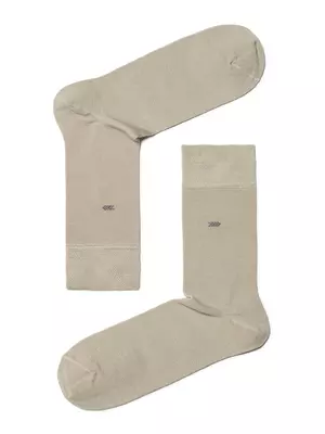 Носки мужские (с рисунком) bamboo 2507 брестские 005 песочный, , 42-43 (27), БРЕСТСКИЕ, - 1