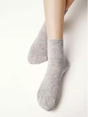 Носки детские однотонные 3dsocks 000 серый, , 16, CONTE-KIDS, - 1