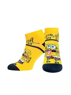 Носки мужские spongebob брестские 2139 (укороченные) 402 я.желтый, , 42-43 (27), БРЕСТСКИЕ, - 1