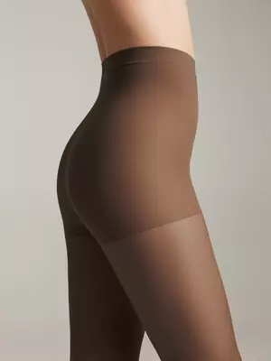 Прозрачные колготки с утягивающими шортиками conte active 20 shade, , 2, CONTE ELEGANT, - 1