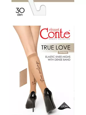 Гольфы женские конте true love bronz, , 36-38 (23-25), CONTE ELEGANT, - 1