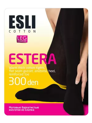 Колготки женские esli estera 300 den, , 3, ESLI, - 1