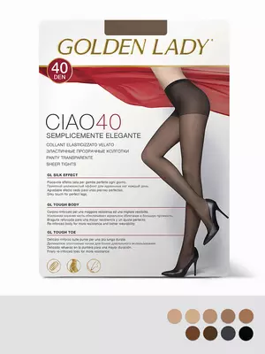 Женские колготки golden lady ciao 40 nero, , 3, GOLDEN LADY, - 1