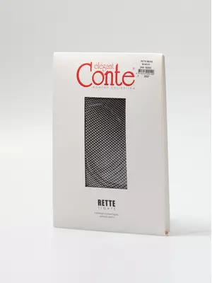 Колготки женские conte rette micro nero, , 2, CONTE ELEGANT, - 1