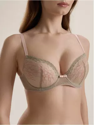 Бюстгальтер push-up conte romance tb1209 олива, , 80C, CONTE ELEGANT, - 1