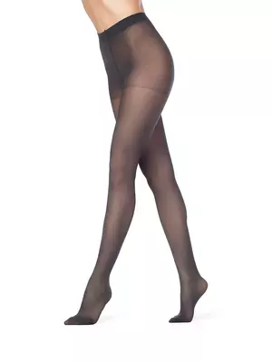 Колготки filodoro oda 40 elegance antracite, , 2, FILODORO, - 1