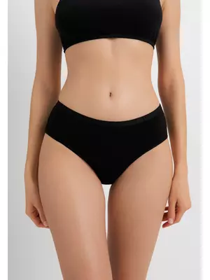Трусы «бикини» comfort cotton lb 5572 black, , 98/M, CONTE ELEGANT, - 1