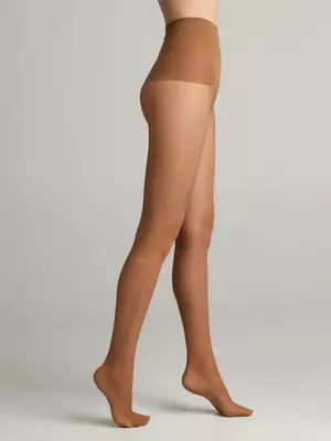 Колготки c утягивающими поясом slimfit 40 bronz, , 2, CONTE ELEGANT, - 1