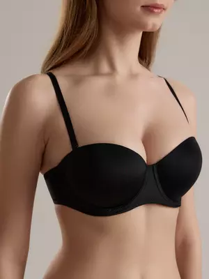 Бюстгальтер балконет пуш-ап conte day by day rb8144 черный, , 70C, CONTE ELEGANT, - 1