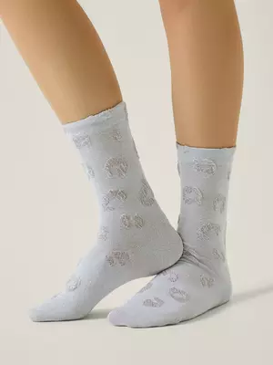 Носки женские вискозные conte classic 688 светло-серый, , 36-38 (23-25), CONTE ELEGANT, - 1