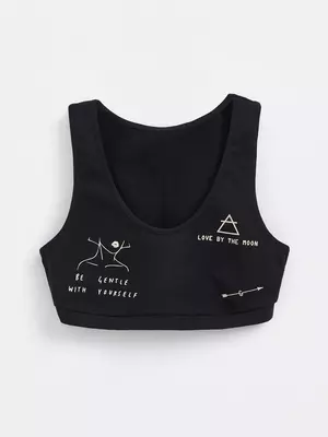 Бюстье с тату-рисунками conte tattoo style lbe 1481 black, , 170-96/L, CONTE ELEGANT, - 1