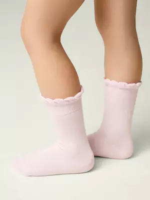 Носки для девочек tip-top 1022 светло-розовый, , 12, CONTE-KIDS, - 1
