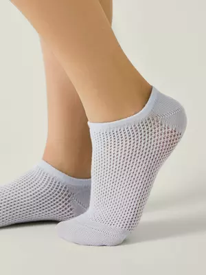 Носки женские (ультракороткие) active 618 бледно-фиолетовый, , 36-38 (23-25), CONTE ELEGANT, - 1