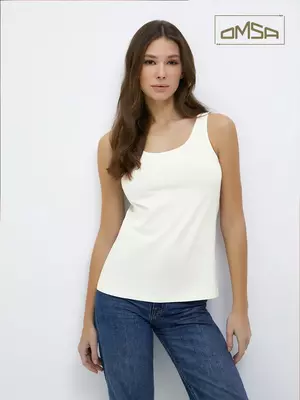 Майка женская omsa d1101 avorio, , 46 (M), OMSA, - 1