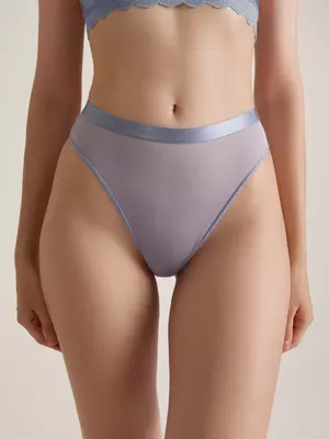 Трусы женские conte flower line lbr 3211 aqua sky, , 90/XS, CONTE ELEGANT, - 1