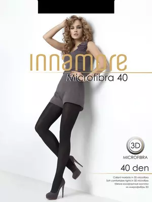 Колготки innamore microfibra 40 daino, , 3, INNAMORE, - 1