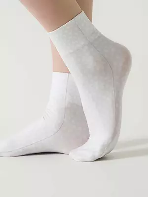 Носки с рисунком «кружочки» fantasy 935 mix, , 36-39 (23-25), CONTE ELEGANT, - 1