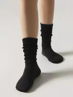 Тёплые носки с махровой стопой conte comfort 750 черный, , 39-41 (25-27), CONTE ELEGANT, - 1