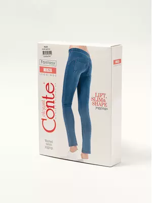 Леггинсы женские muza bright blue, , 170-90/XS, CONTE ELEGANT, - 1