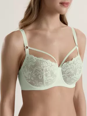 Бюстгальтер балконет с мягкой чашкой summertime tb6261 мятный, , 70E, CONTE ELEGANT, - 1