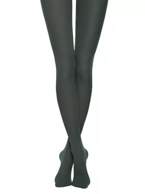 Женские меланжевые колготки trendy melange 60 verde, , 3, CONTE ELEGANT, - 1