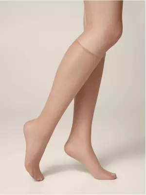 Гольфы женские summer 8 (2 пары) natural, , 36-39 (23-25), CONTE ELEGANT, - 1