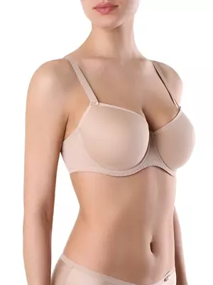 Бюстгальтер спейсер conte day by day rb0001 серебристый пион, , 70C, CONTE ELEGANT, - 1