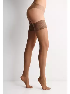 Чулки incanto tiffany 20 daino, , 1/2 (S/M), INCANTO, - 1