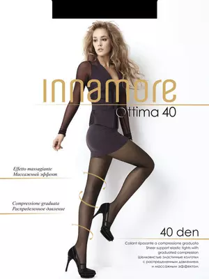 Колготки innamore ottima 40 bronzo, , 4, INNAMORE, - 1