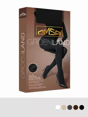 Колготки женские omsa groenland 250 nero, , 4, OMSA, - 1