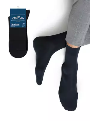 Носки мужские omsa classic 203 blu, , 45-47 (29-31), OMSA, - 1