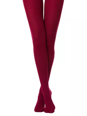 Теплые колготки из микрофибры trendy 150 viva magenta, , 2, CONTE ELEGANT, - 1