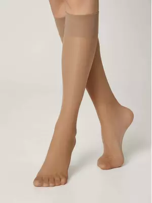 Гольфы женские accent 20 new esli (2 пары) visone, , 36-39 (23-25), ESLI, - 1