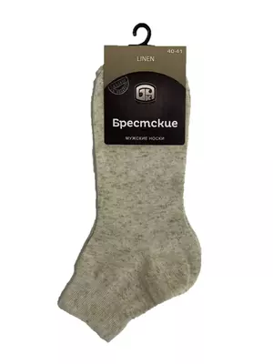 Льняные носки мужские брестские 2401 natural, , 44-45 (29), БРЕСТСКИЕ, - 1
