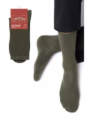 Мужские спортивные носки omsa active 116 militari, , 36-38 (23-25), OMSA, - 1