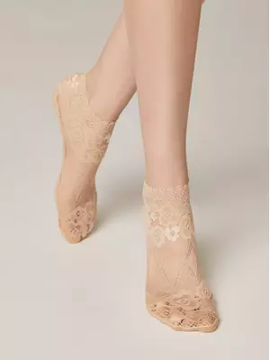 Носки женские esli is006 beige, , 36-39 (23-25), ESLI, - 1