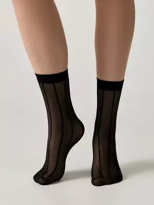 Носки женские conte fantasy 25с-181сп nero, , 36-39 (23-25), CONTE ELEGANT, - 1