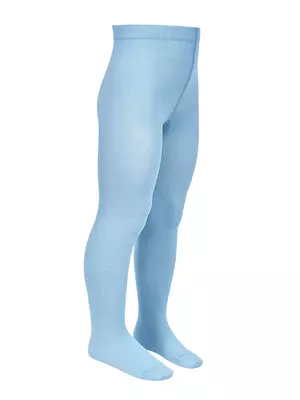 Однотонные детские колготки без пятки omsa kids 11с02 blu chiaro, , 104-110/14-15, OMSA, - 1