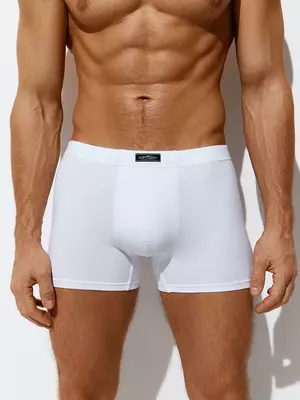 Трусы мужские боксеры omsa omb 1233 bianco, , 52 (2XL), OMSA, - 1