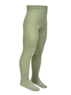Однотонные детские колготки без пятки omsa kids 11с02 oliva, , 128-134/18-19, OMSA, - 1